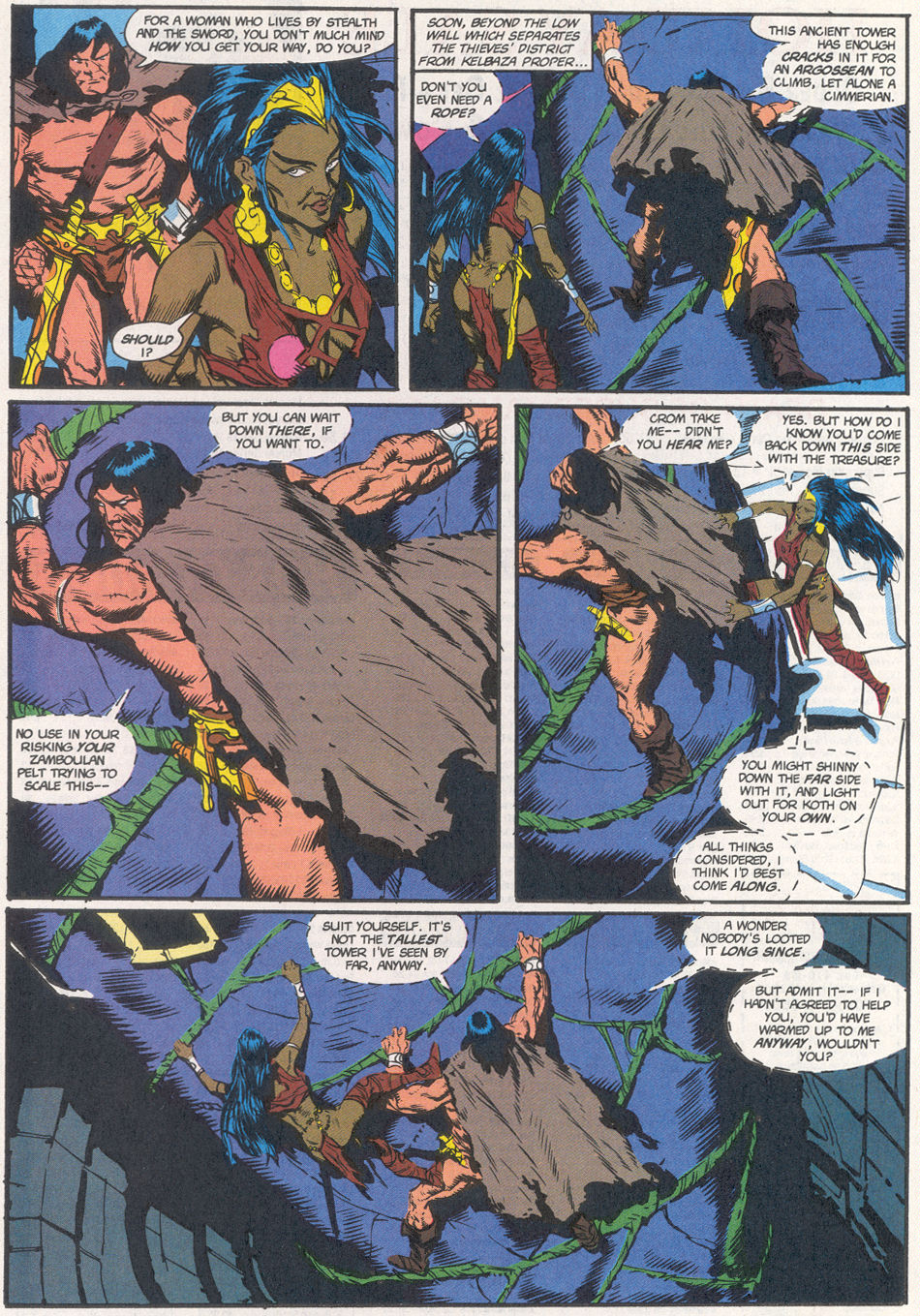 Read online Conan the Barbarian (1970) comic -  Issue #264 - 11