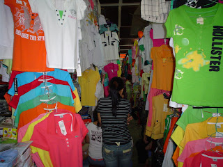 Shops in Hue. Markets in Vietnam