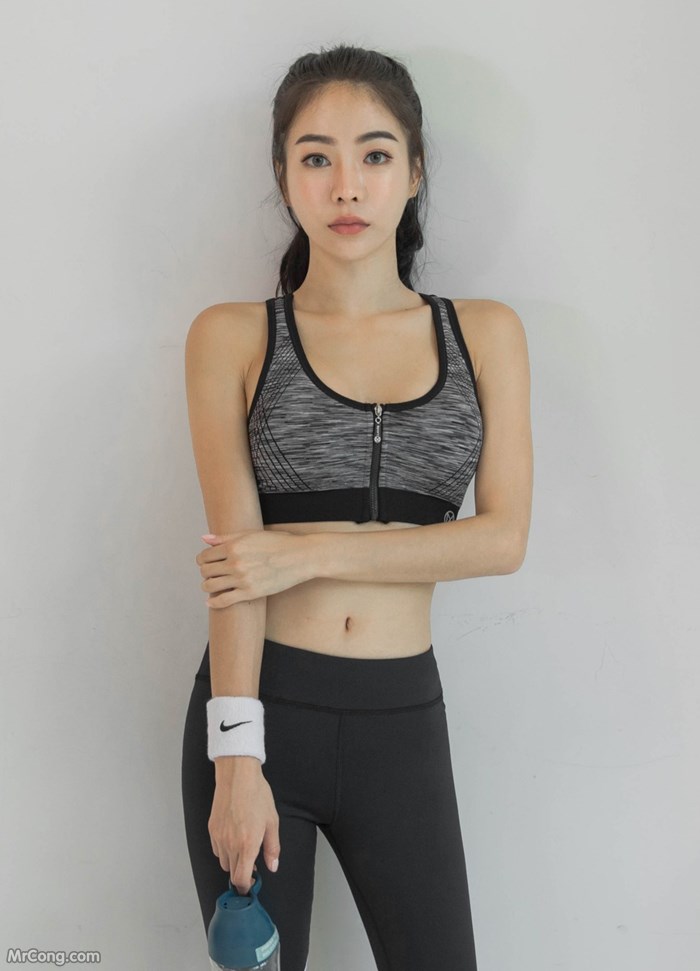 The beautiful An Seo Rin shows off her figure with a tight gym fashion (273 pictures) photo 13-4