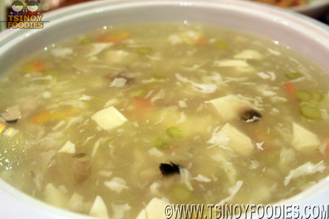 Seafood Beancurd soup