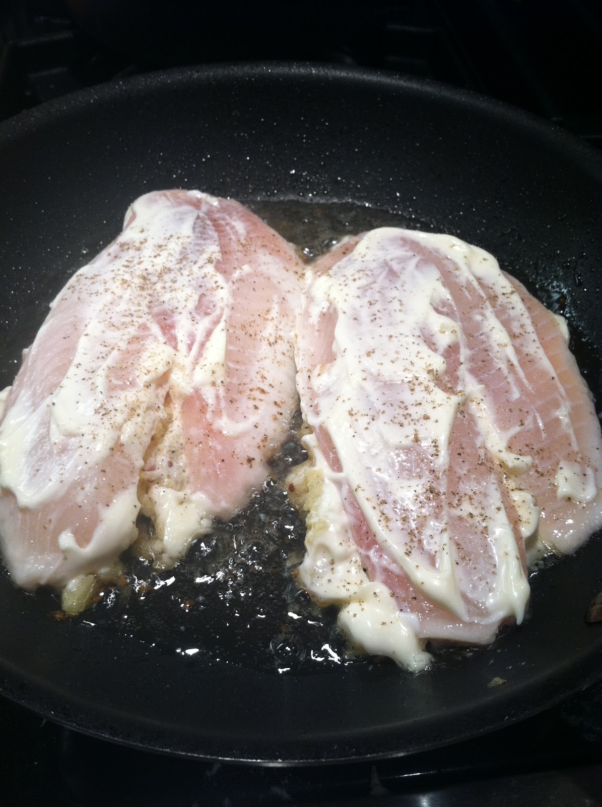 parsley & polka dots potatohorseradish crusted tilapia