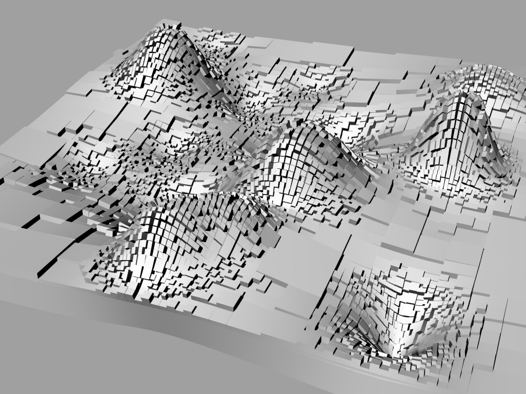 + Super_Surface Fabrication More uneven surface tiling