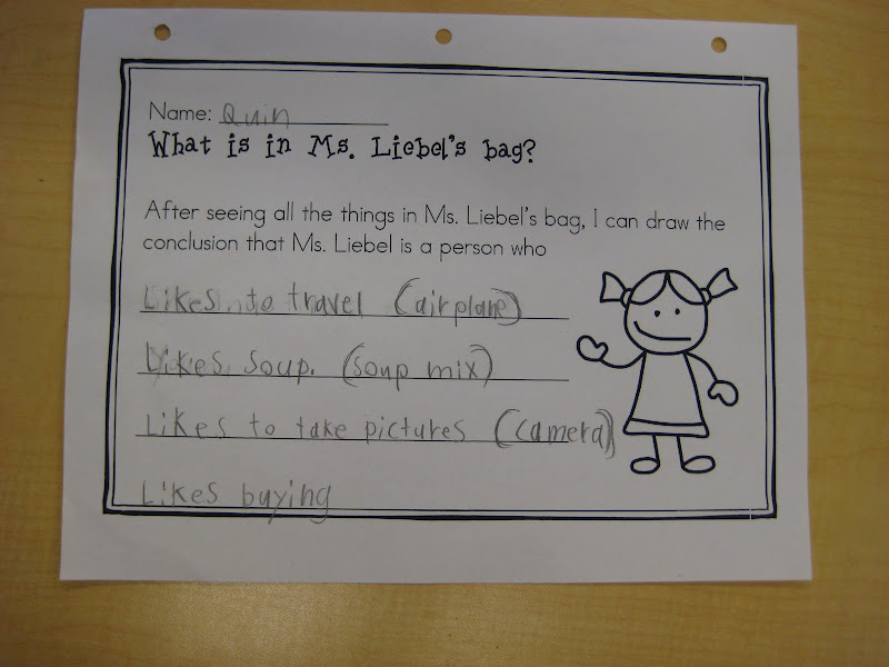 Ms. Liebel's Classroom: Making Inferences!