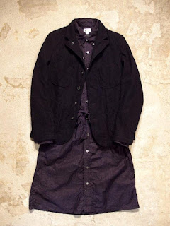 FWK by Engineered Garments "BD Shirt Dress - Micro Dot Dobby" Fall/Winter 2015 SUNRISE MARKET