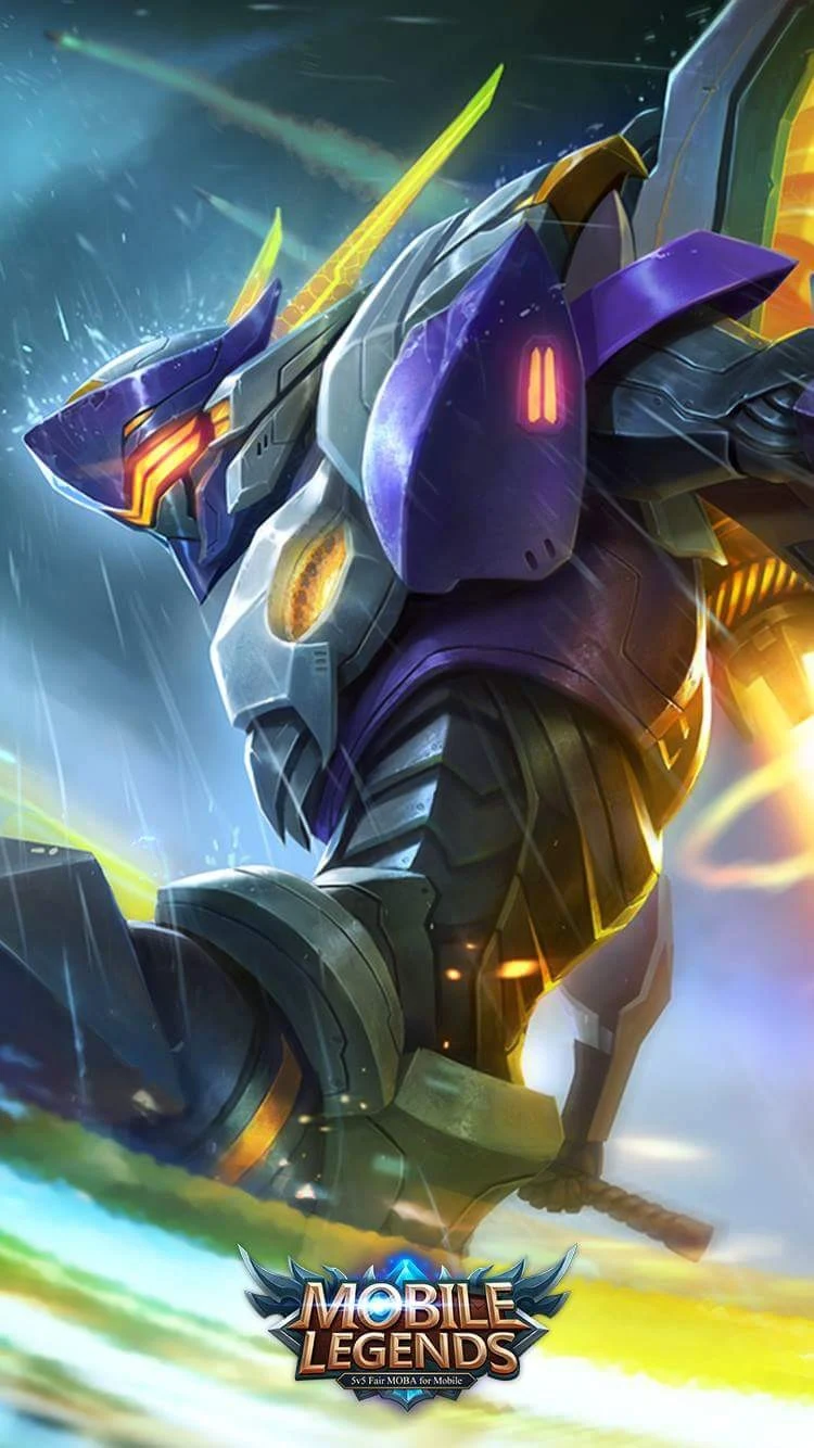 Img#32 Saber- Codename - Storm  Mobile Legend HD Wallpaper for Android
