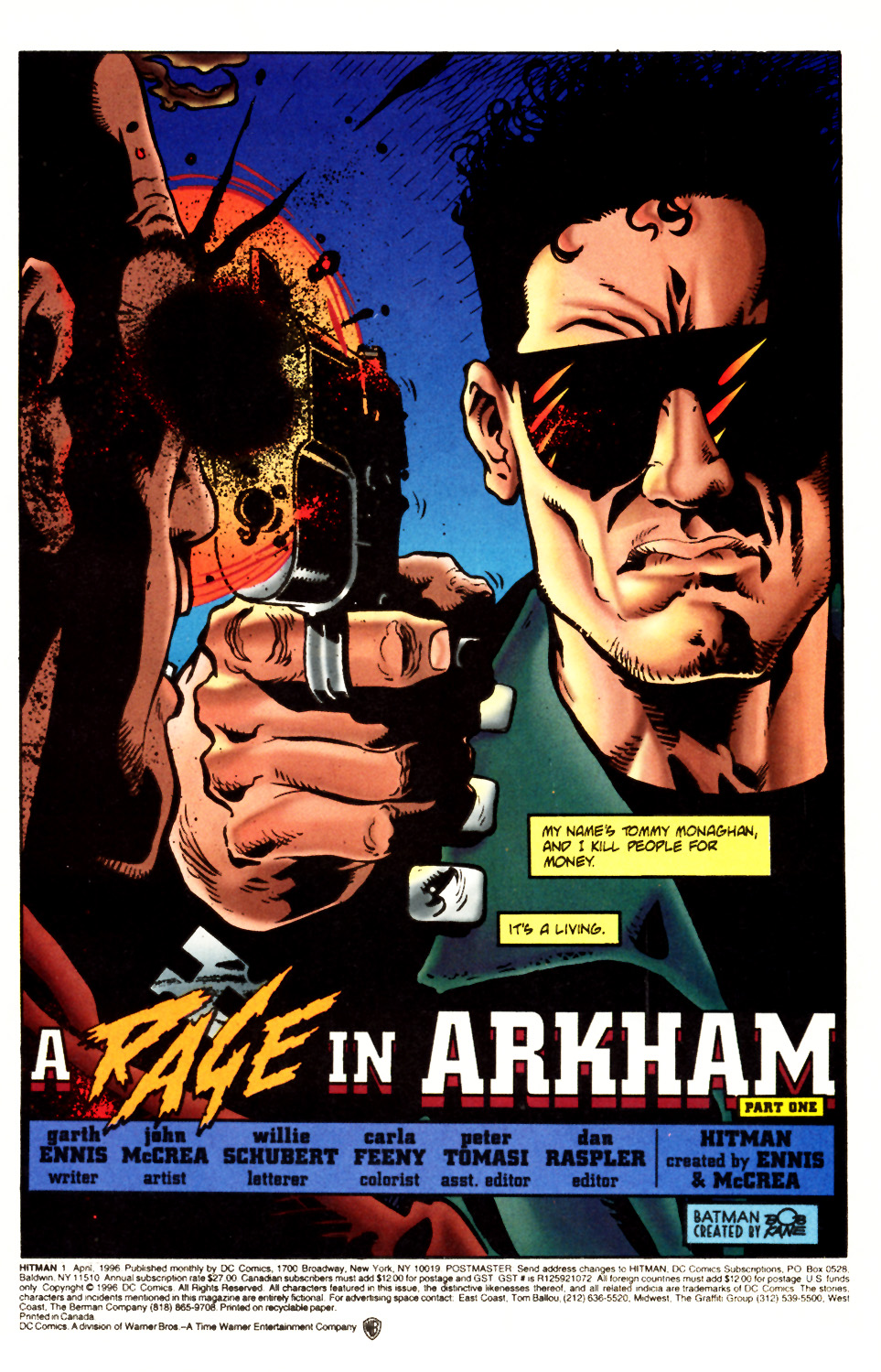 Read online Hitman comic -  Issue #1 - 2