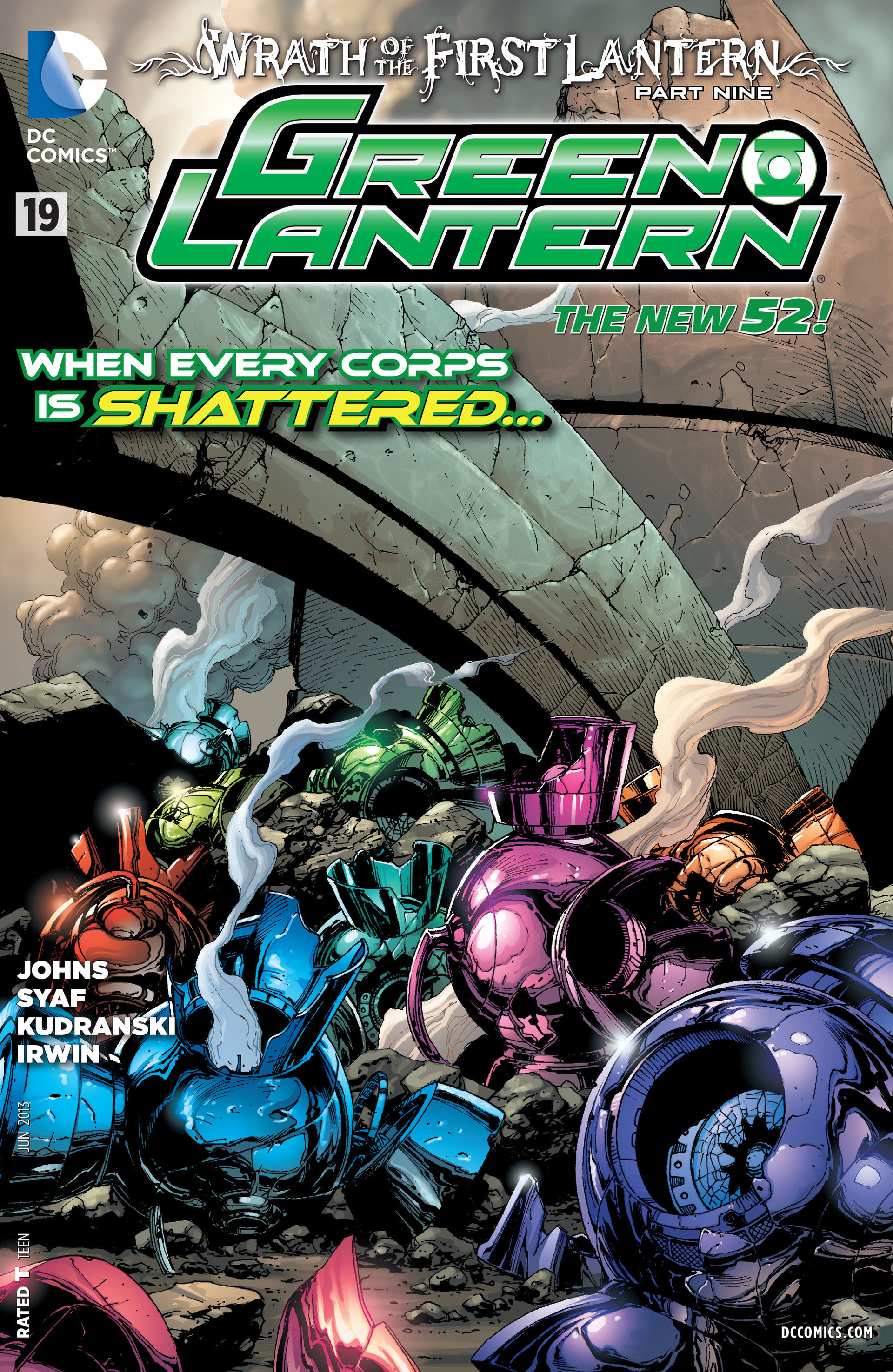 Read online Green Lantern (2011) comic -  Issue #19 - 1