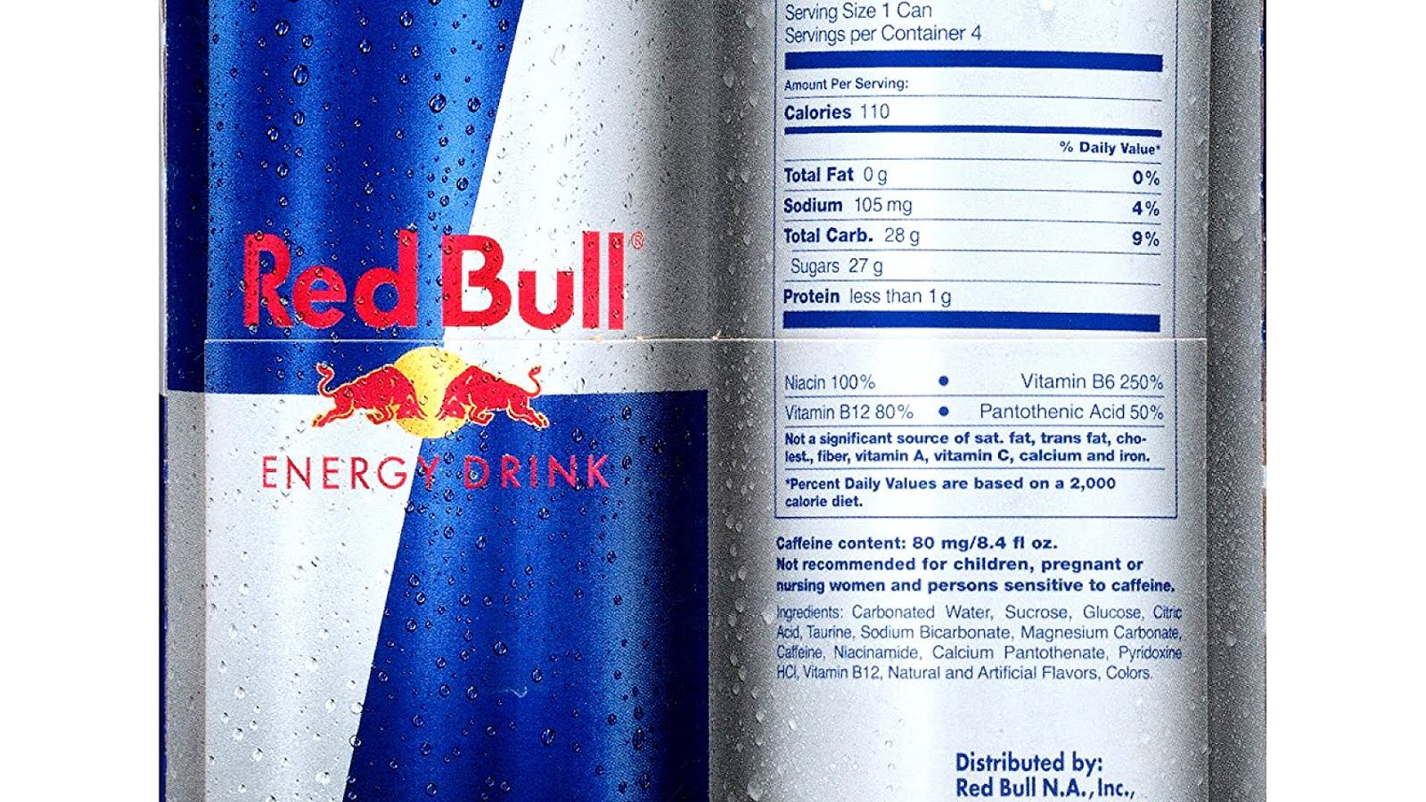 Energy Drink Contents Energy Choices