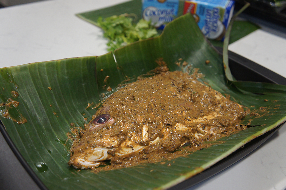 Say My Kitchen Oven Grilled Coconut Milk & Lime Masala Fish Head