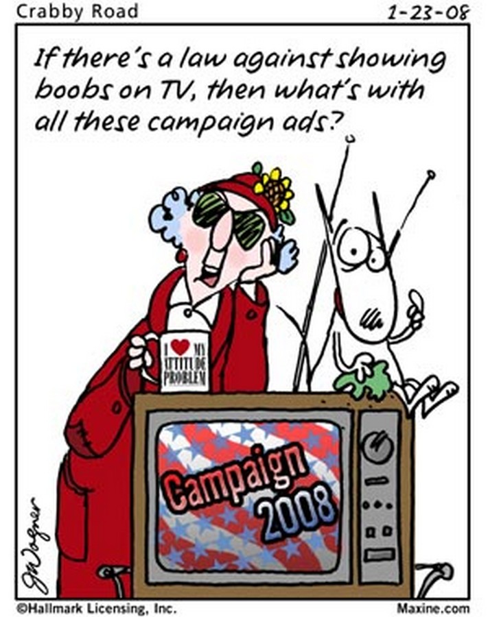 Chuck's Fun Page 2 Seven Maxine Cartoons