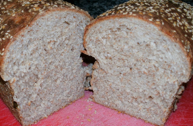  Pan integral de leche 