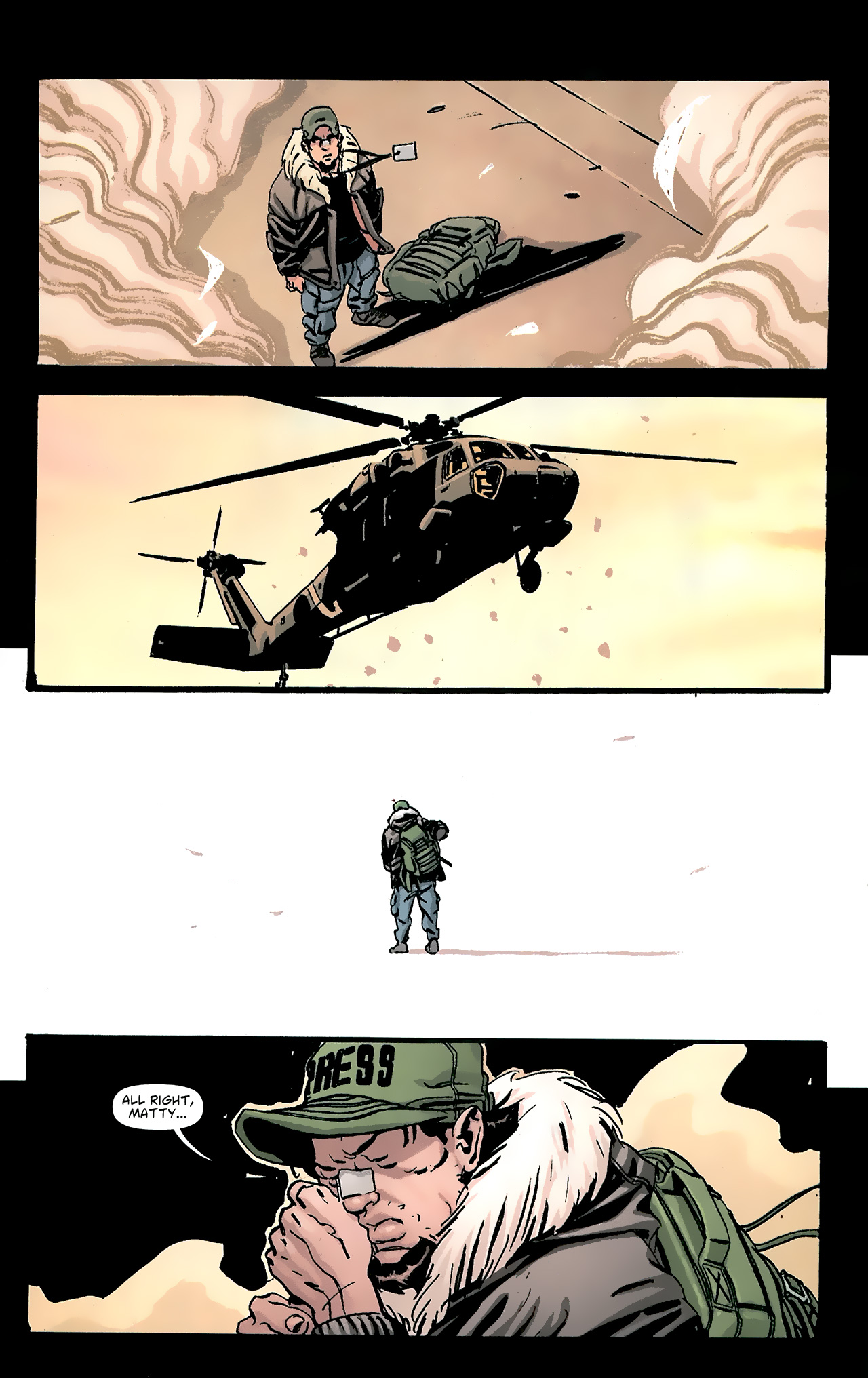 Read online DMZ (2006) comic -  Issue #54 - 22