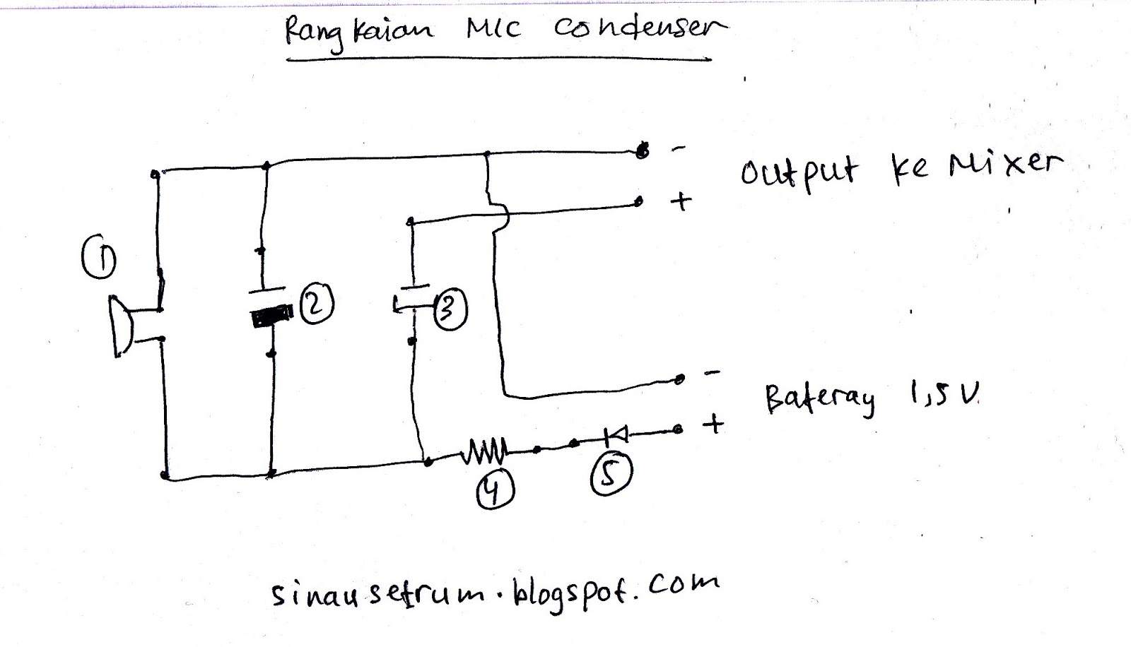 rangkaian mic condenser peka bro elektronika rangkaian mic condenser peka bro elektronika