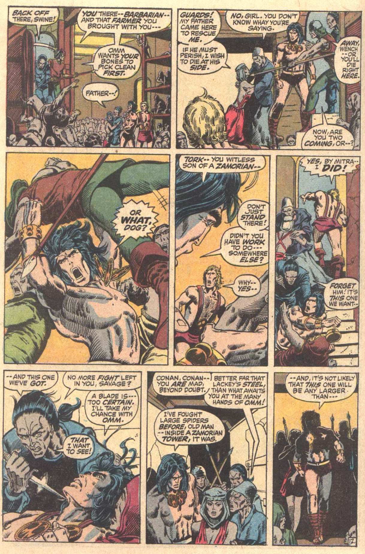 Read online Conan the Barbarian (1970) comic -  Issue #13 - 13