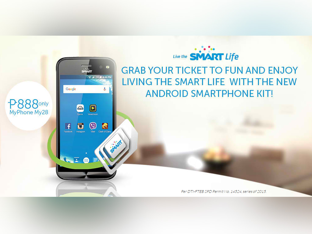 MyPhone My28 Smart Phone Kit Promo