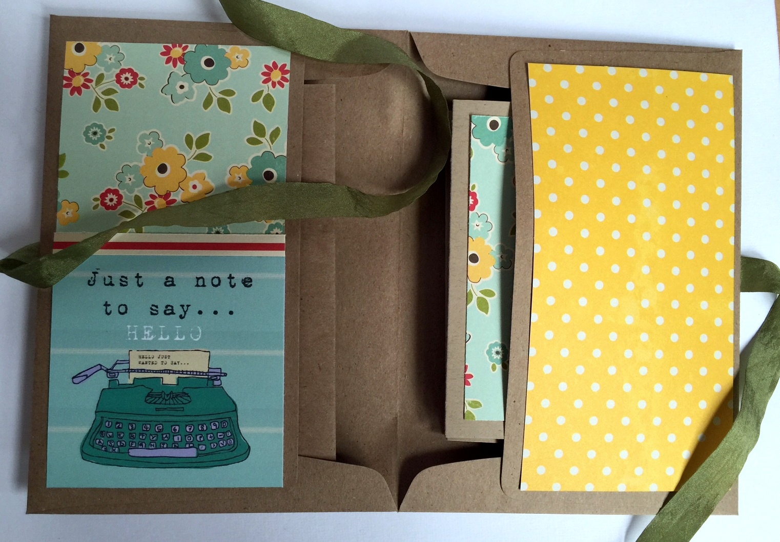Of Cats and Cardstock Card Portfolios from Envelopes