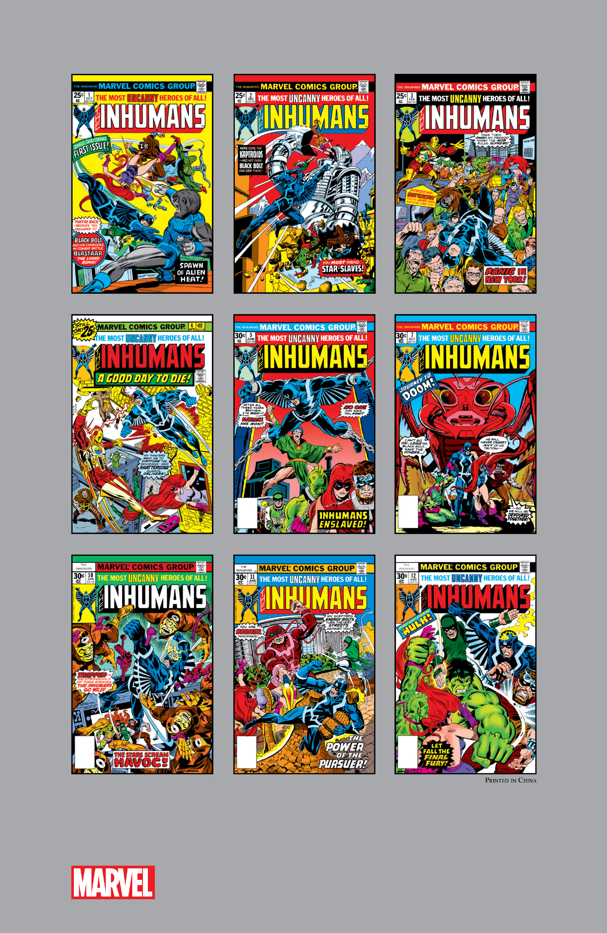 Read online Marvel Masterworks: The Inhumans comic -  Issue # TPB 2 (Part 3) - 119