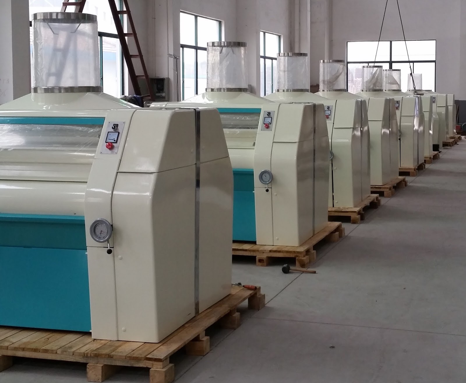 Overhauled Refurbished Reconditioned BUHLER Flour Mill Rollstands