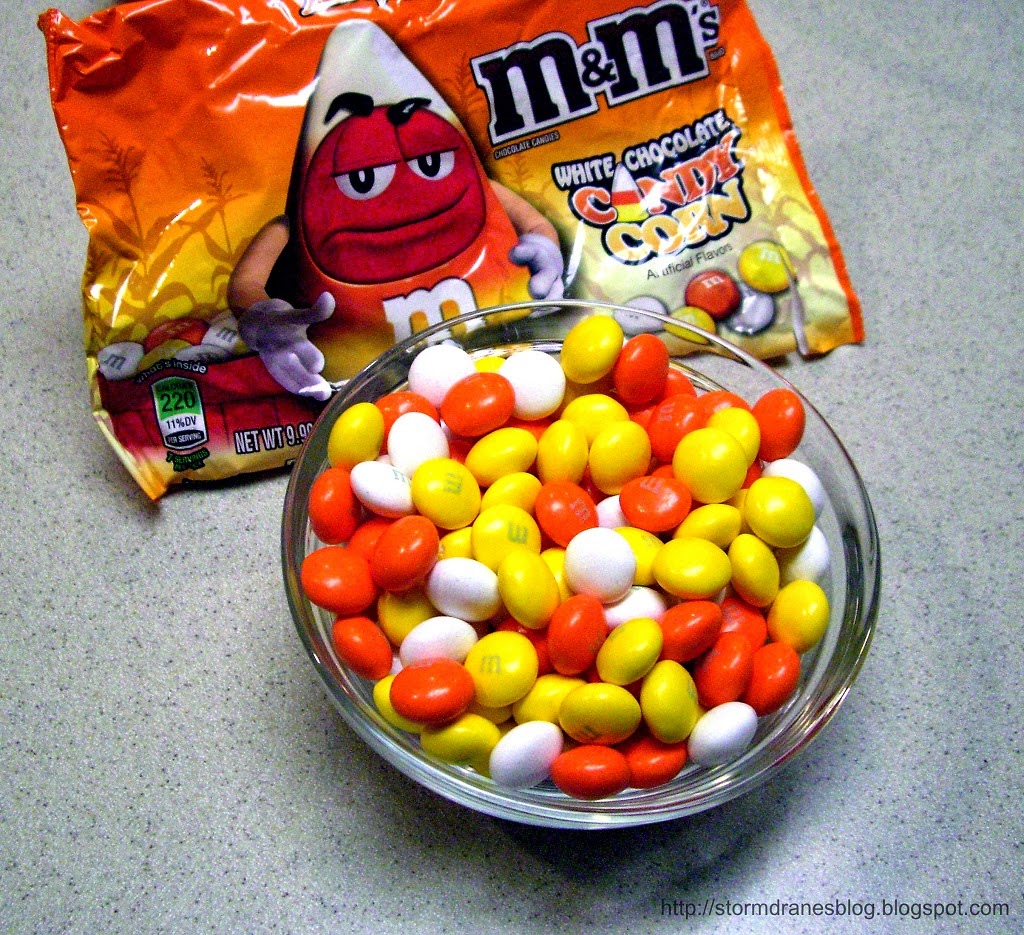 Nothing to see here, move along. M&M White Chocolate Candy Corn...