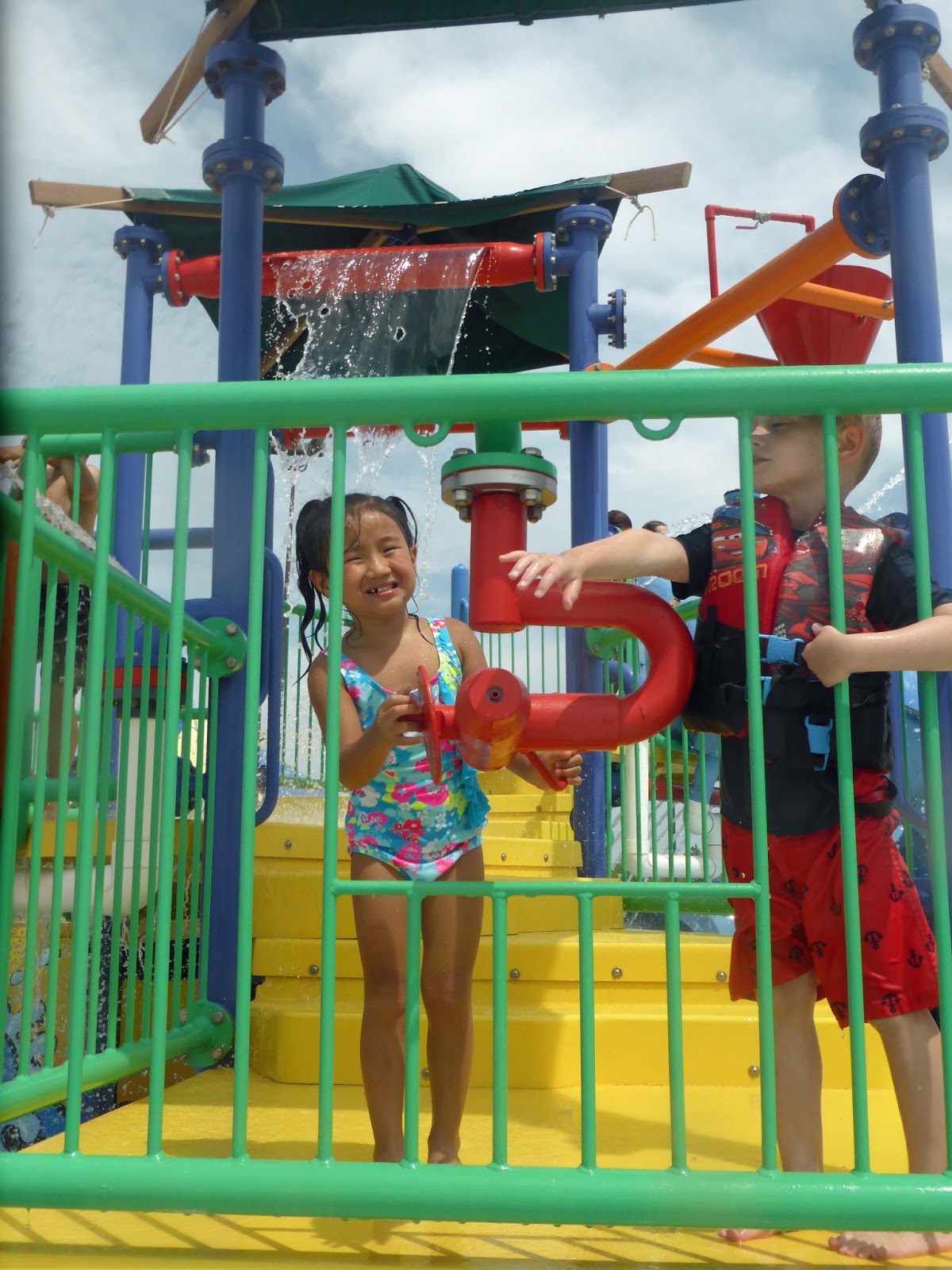 Our Blessing From China Tiffany Springs Water Park