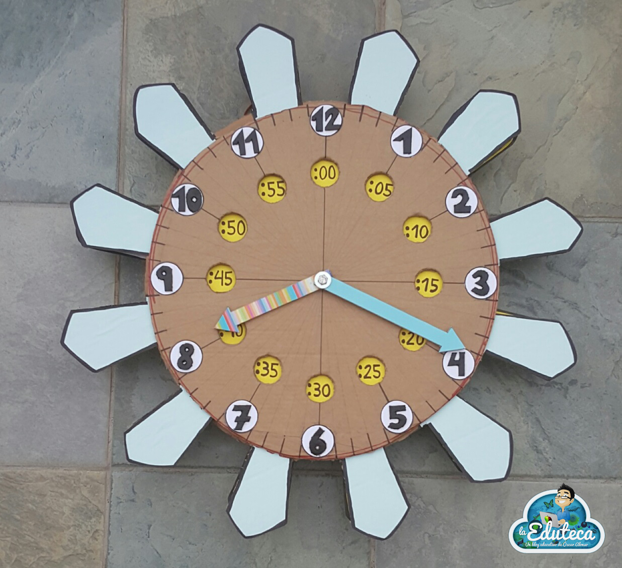 Como Hacer Un Reloj Con Material Reciclable Para Ninos Compartir Materiales