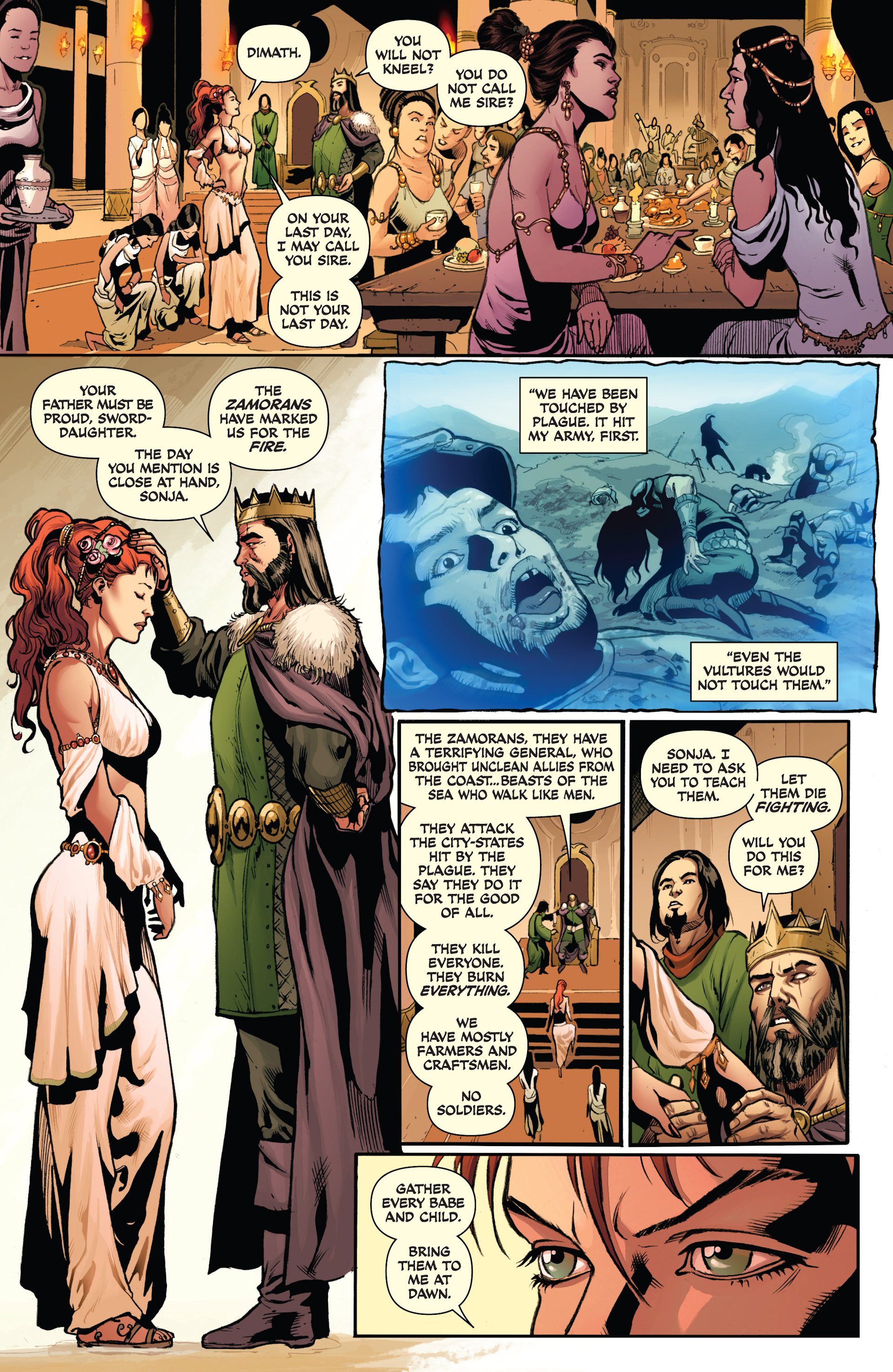 Read online Red Sonja (2013) comic -  Issue #1 - 22