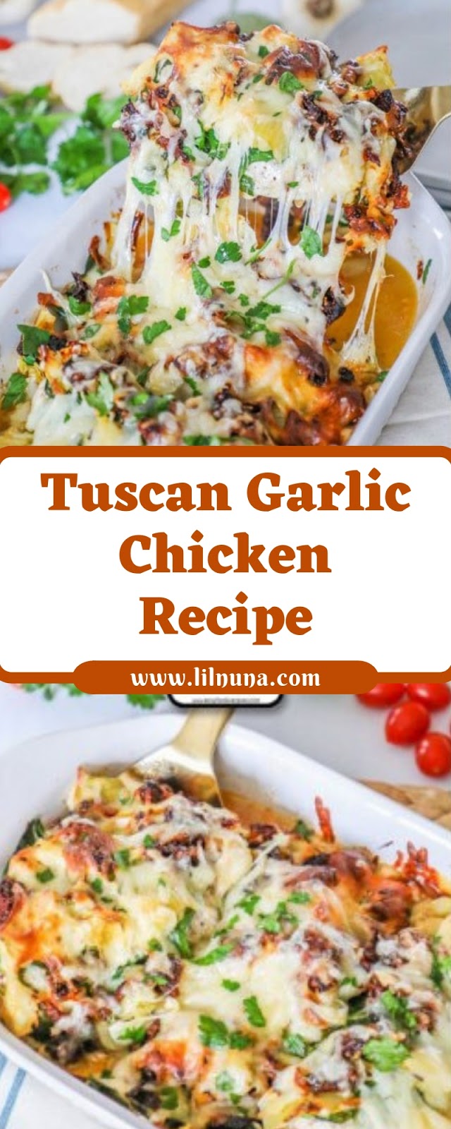Tuscan Garlic Chicken Recipe