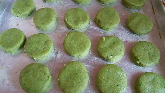 Resepi Biskut Kacang Hijau @ Green Peas Cookies Recipe 