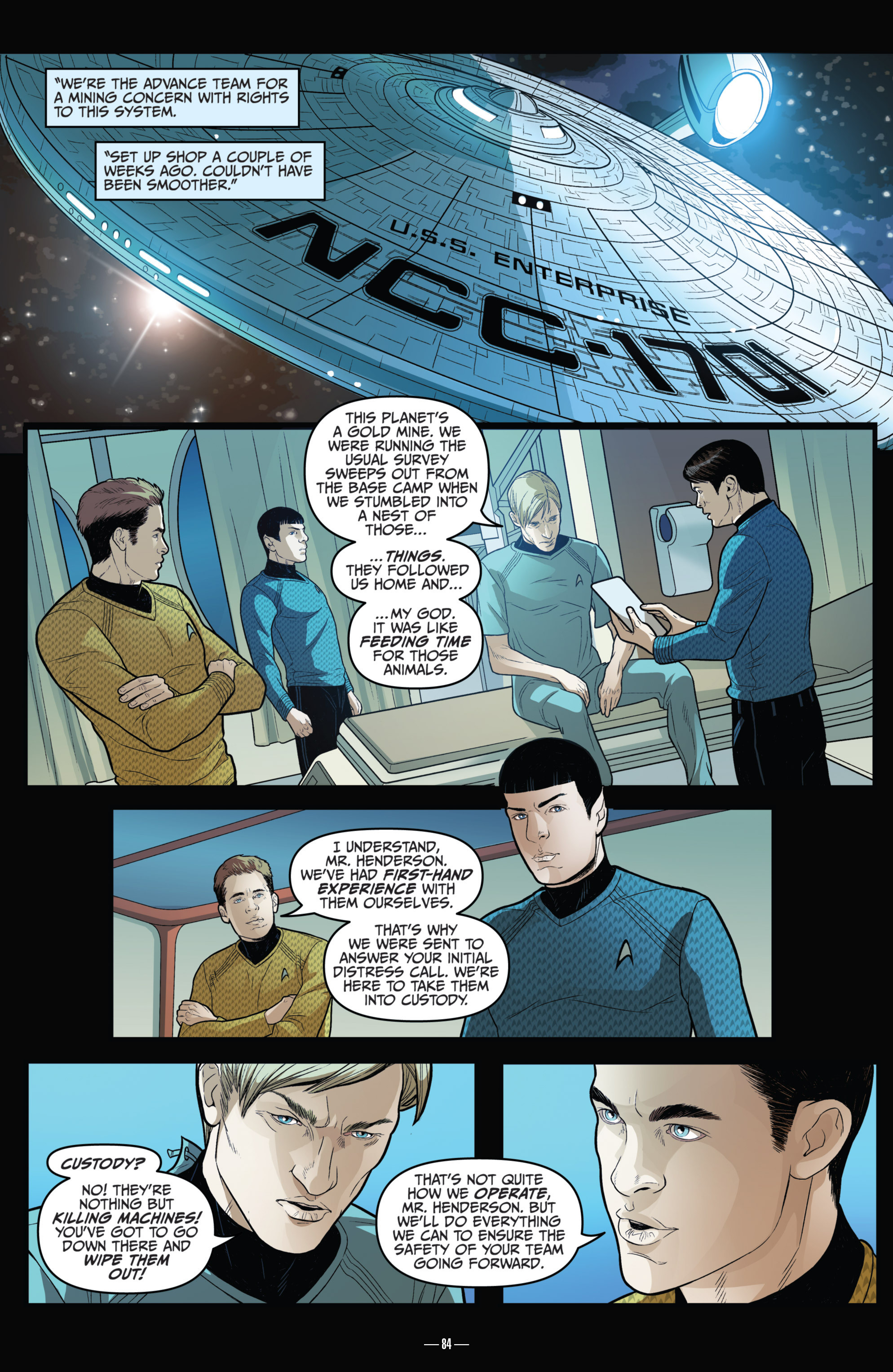 Read online Star Trek (2011) comic -  Issue # _TPB 6 - 84