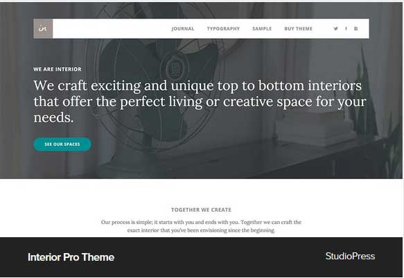 Interior Pro Theme Award Winning Pro Themes for Wordpress Blog : Award Winning Blog