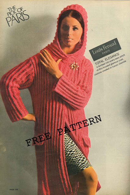 The Vintage Pattern Files: 1960's Knitting & Crochet - Paris Designs