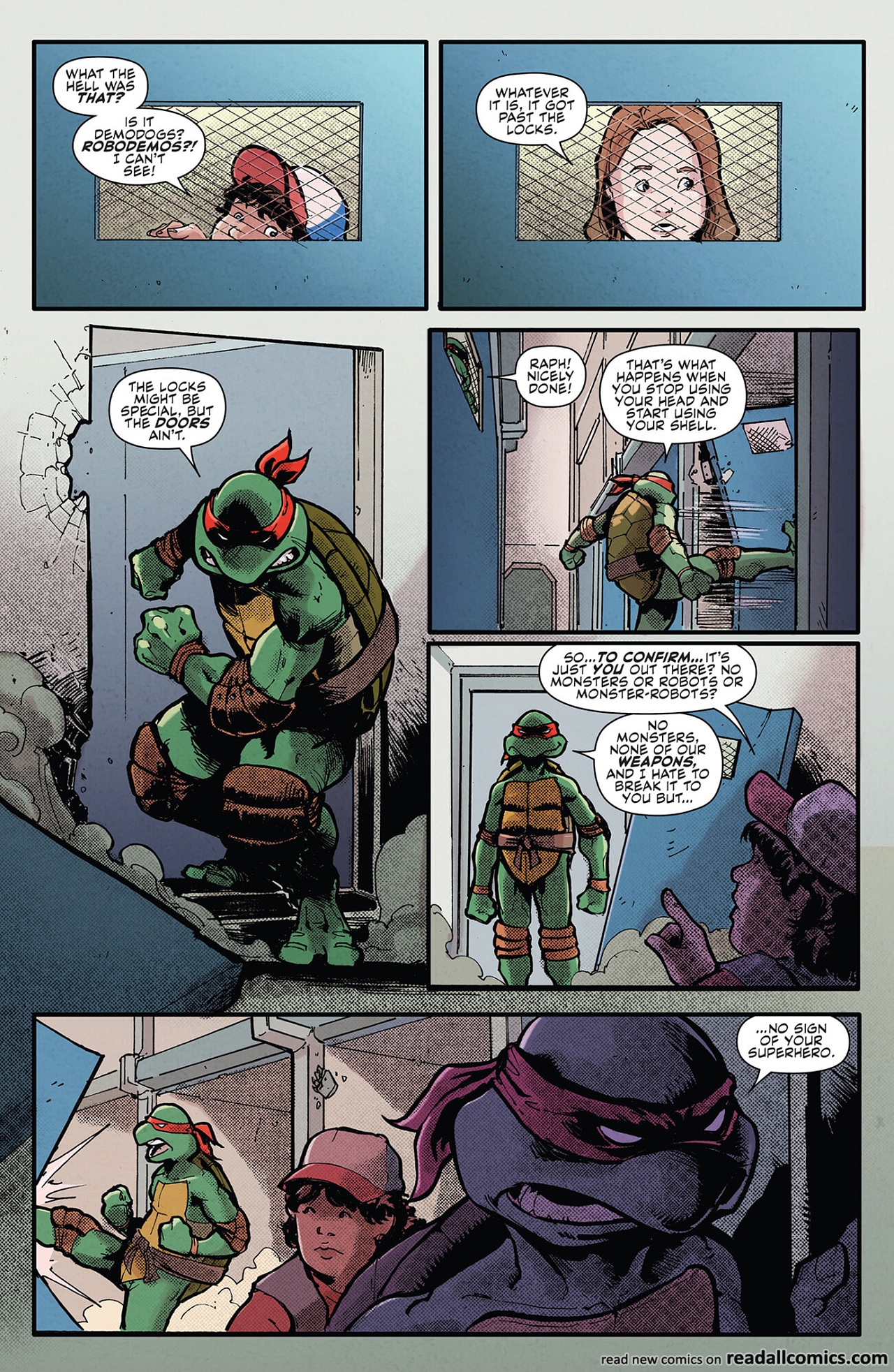 Teenage Mutant Ninja Turtles x Stranger Things chapter 2 page 5