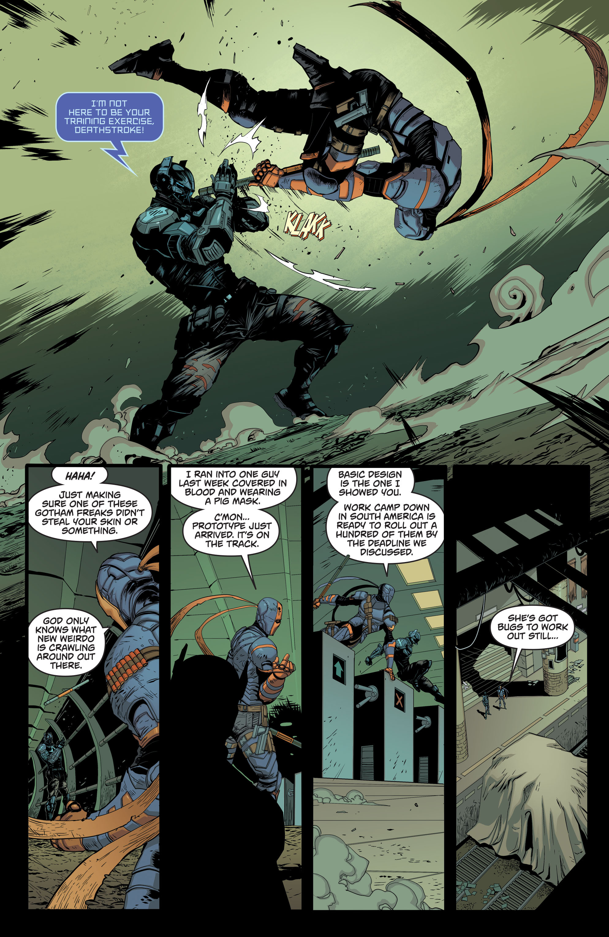 Read online Batman: Arkham Knight: Genesis comic -  Issue #5 - 8