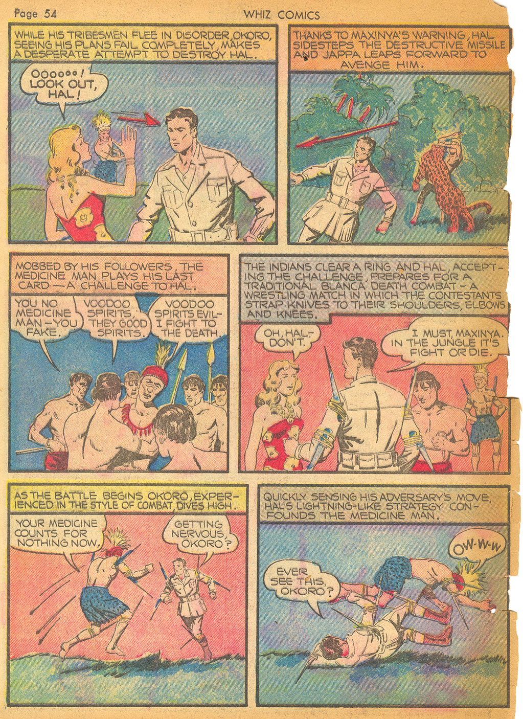 WHIZ Comics issue 7 - Page 56
