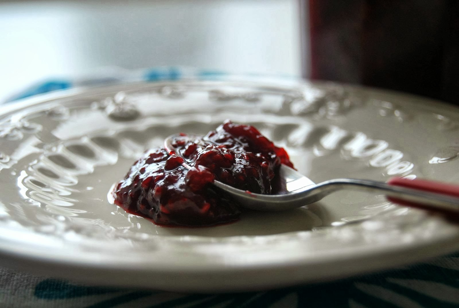 Confiture framboise & café
