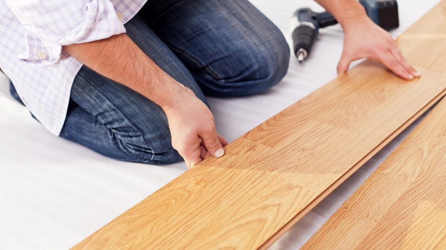 How to lay laminate flooring at home Built Custom
