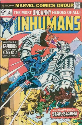 There goes the neighbourhood. Marvel Comics, Inhumans #2