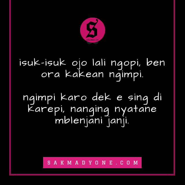 Gambar Kata Bijak Lucu Romantis Bahasa Jawa Terbaru 2020