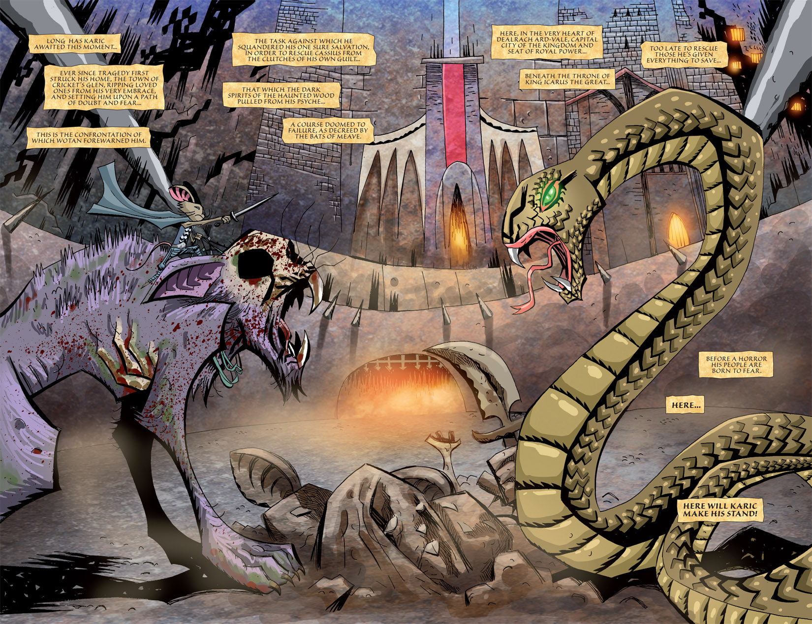 Read online The Mice Templar Volume 2: Destiny comic -  Issue #9 - 4