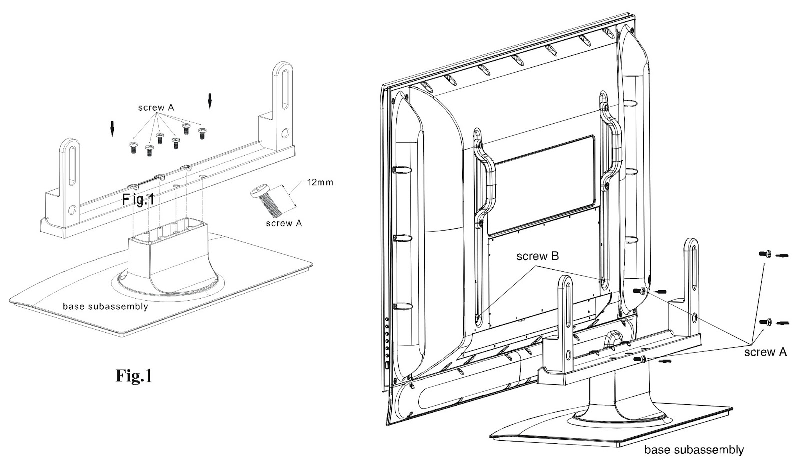 Electro help HISENSE PDP4220EU STAND INSTALLATION WALL MOUNTING