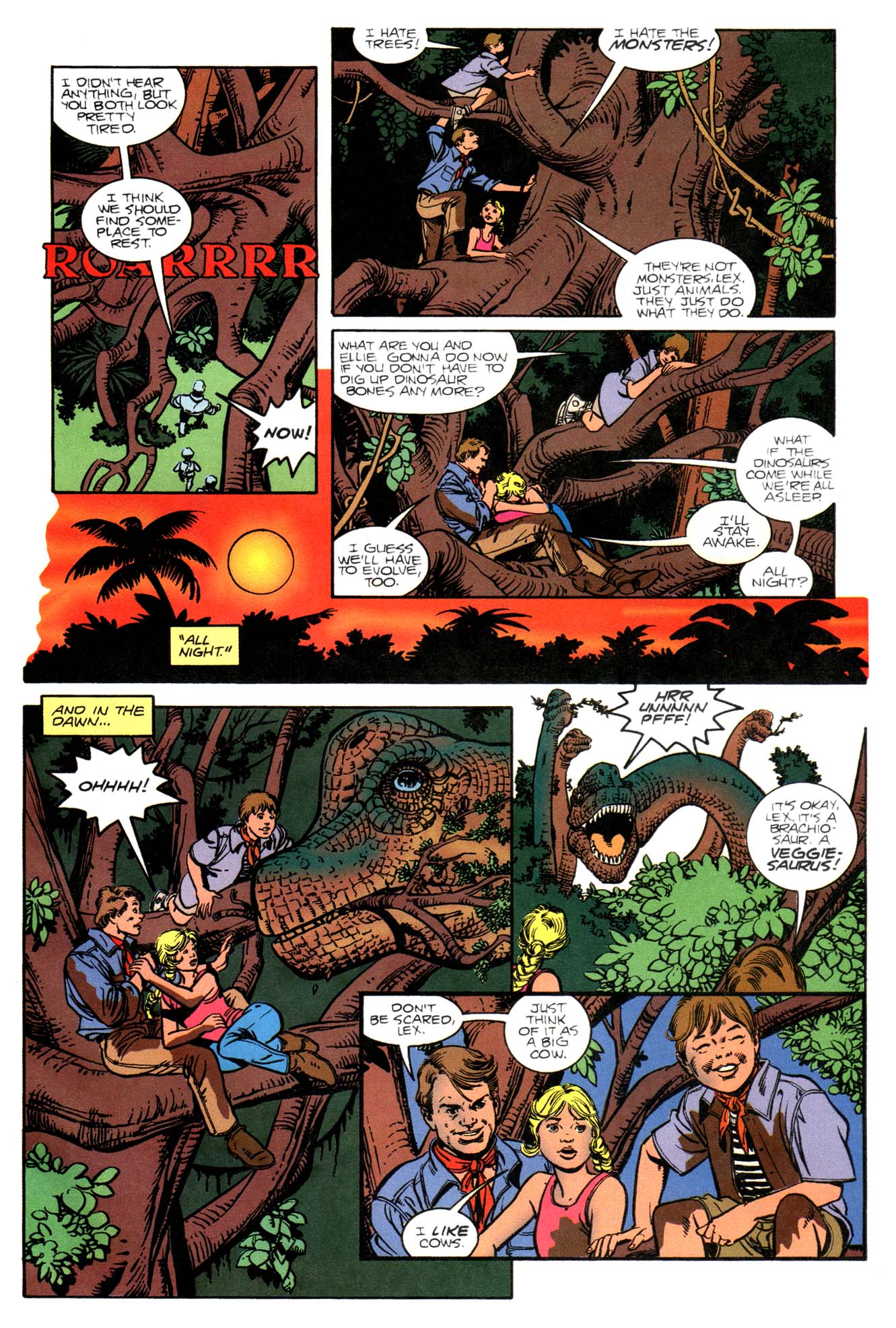 Read online Jurassic Park (1993) comic -  Issue #4 - 11