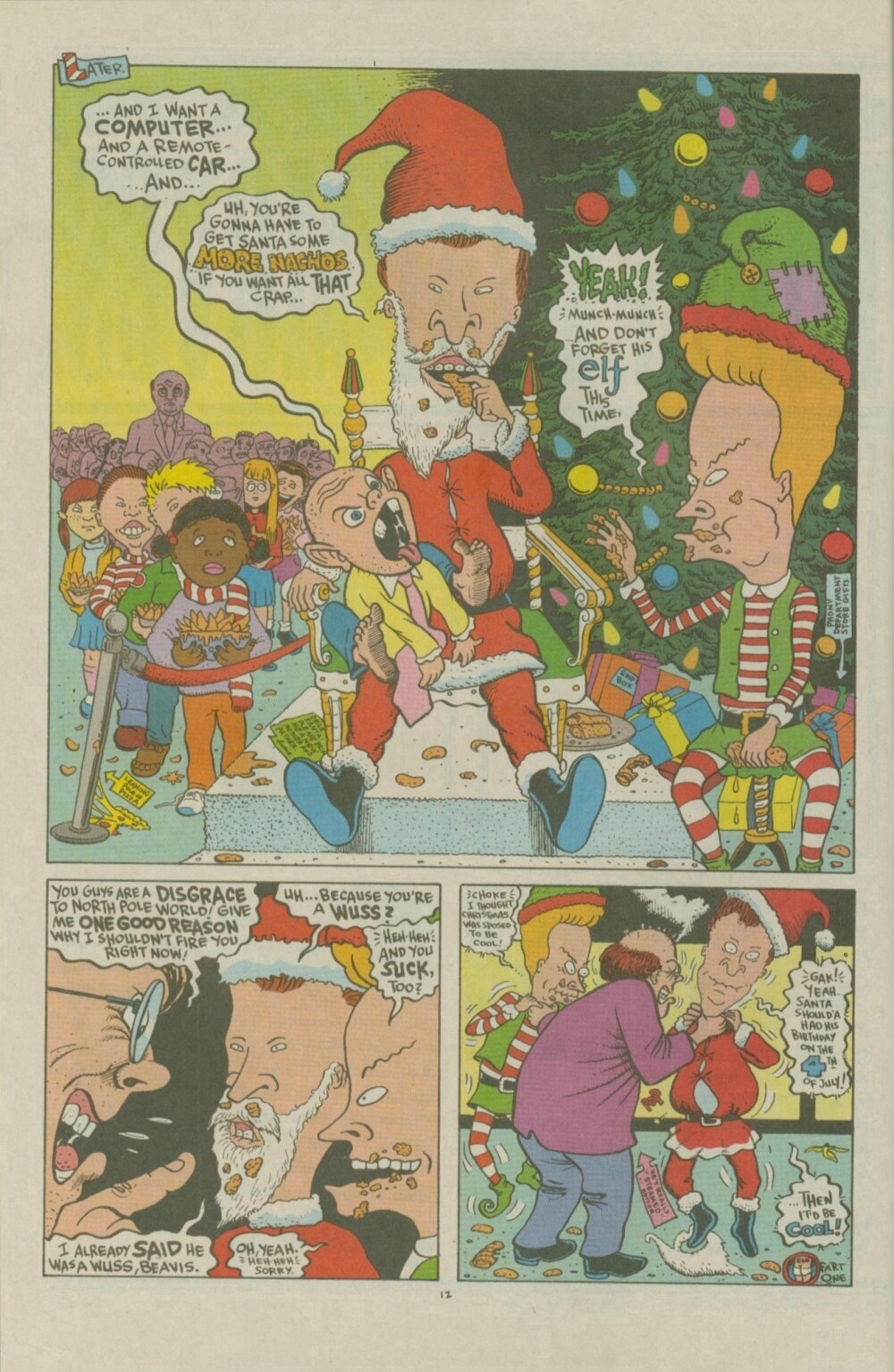 Read online Beavis and Butt-Head comic -  Issue #12 - 12