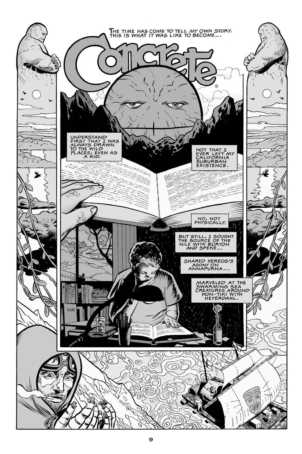 Read online Concrete (2005) comic -  Issue # TPB 6 - 8