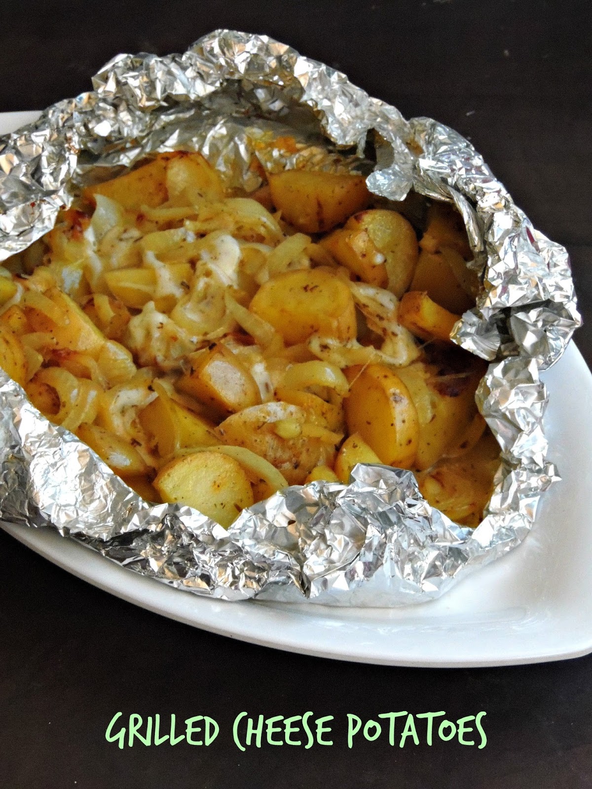 Grilled Cheese Potatoes Cook N Click