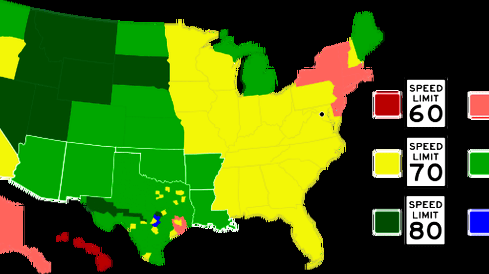 Speed Limits In The United States Picture 753839