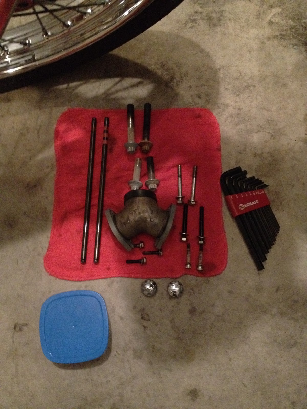 Moto Panic Blown Head Gasket on the Sportster