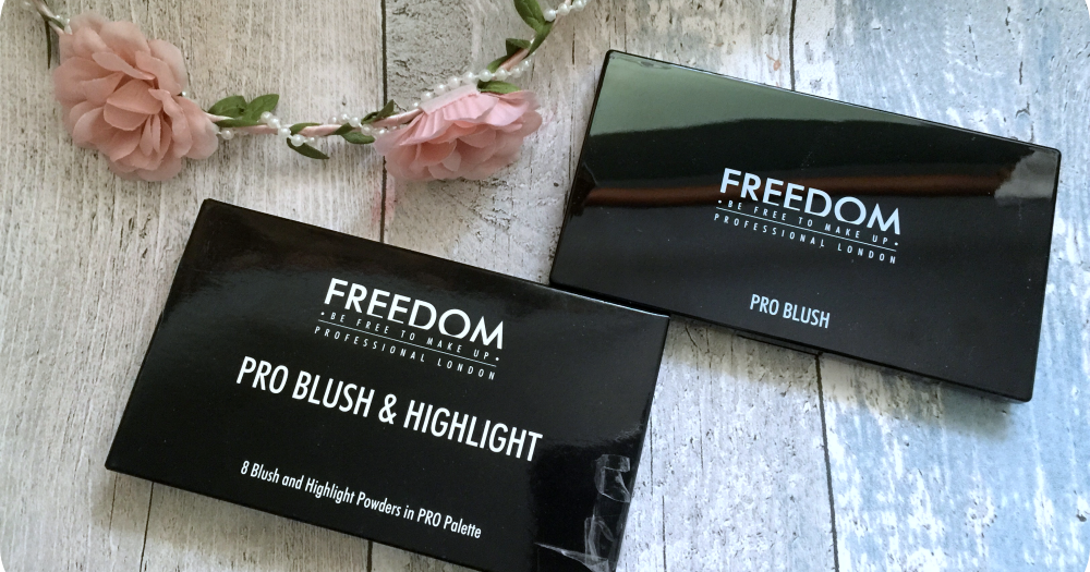 Freedom Pro Blush & Highlight Palette in Bronze and Baked Review