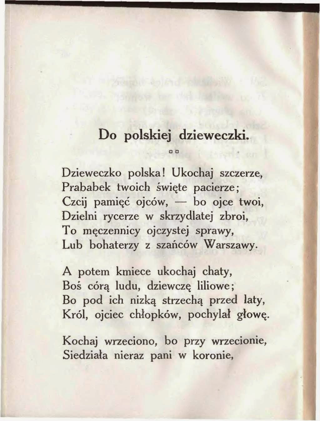 Władysław Bełza Katechizm Polskiego Dziecka