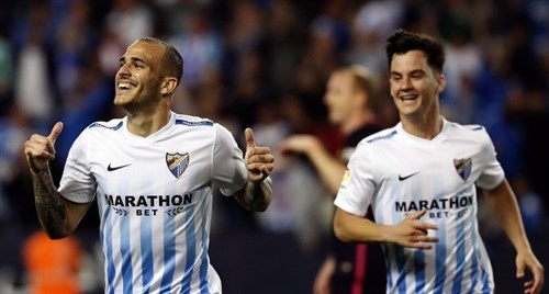 El Málaga gana en casa a todo un FC Barcelona (2-0)