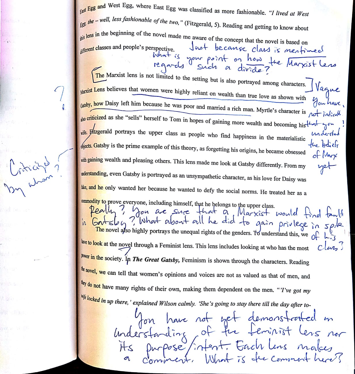 Big world short story summary image